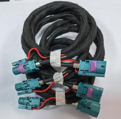 China Automotive HSD LVDS CABLE extension line HSD 4+2P FEMALE CODE: Z to HSD 4+2P MALE CODE: Z L=60CM for sale