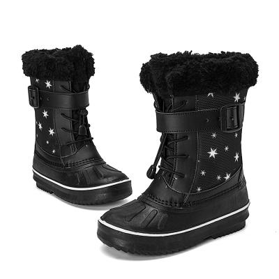 China SHOCK ABSORBING 2021 Kids Shoes Children Casual Boots Girl Shoes Sports Fashion Winter Kids Boots Snow Boots For Girls for sale