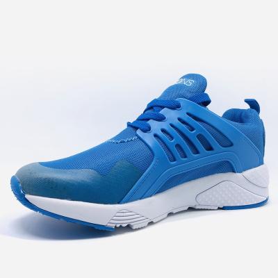 China Fashion Walking Shoes Men's Breathable Sportswear Custom Made Men's Shoes SUNTOP Massage Blue Men Sports Shoes for sale