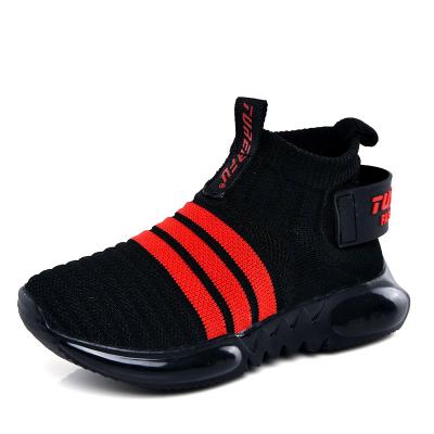 China 2020 SUNTOP new light weight sapatos socks and comfortable children's shoes and breathable knitting shoes children's sports shoes for sale