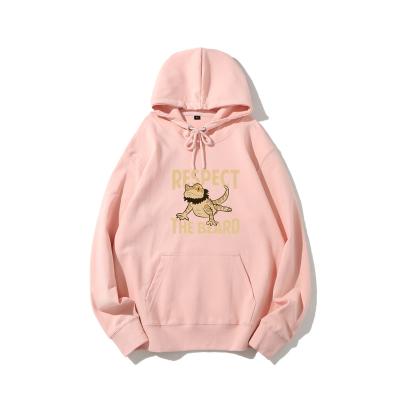 China Anti-wrinkle Hoodies For Mens Womens Sweatshirt Cotton Bearded Dragon Tracksuits Streetwear Harajuku New in Manga Tokyo Basketball hoody's Go for sale