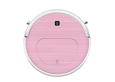 China Ultra Thin Automatic Sweeper Robot , Pink Easy Home Robot Vacuum Cleaner for sale