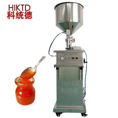 China CLOTHING Production Line Spot Filling Equipment , Strawberry Jam , Semi Liquid Milkshake Jam Filling Machines for sale