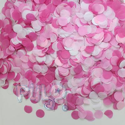 China Party decoration 15 grams per pack 1 cm circle balloon tissue paper confetti for party decoration for sale