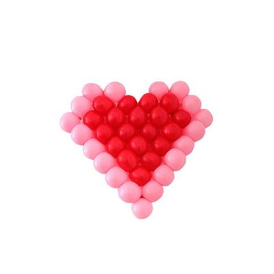 China Net balloon party decoration heart shape balloon frame for party decoration for sale