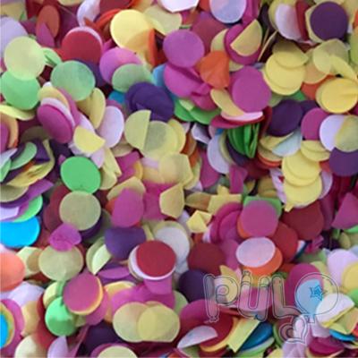 China Party Decoration 1 cm Round Tissue Paper Confetti Balloon Accessories for Party Decoration for sale