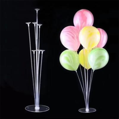 China Plastic Balloon Accessories Table Decoration Balloon Stand For Wedding Party Decoration for sale