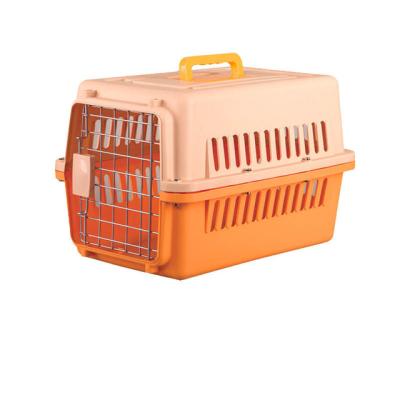 China Collapsible Dogs and Cats Dog Crate Dog Carrier Airline Crates Puppy Crate For Travel for sale