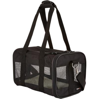 China 2022 Soft Mesh Pet Travel Bag High Quality Dogs And Cats Pet Face Crashproof Portable Travel Bag for sale