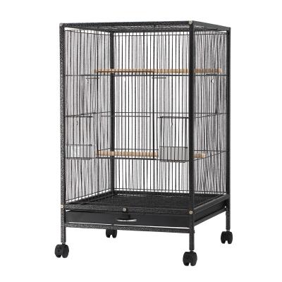 China Stocked Pet Supplies Small And Medium Wire Wholesale Breeding Large Bird Cages for sale