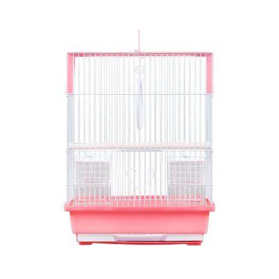 China Factory Stored Comfortable Collapsible Birdcage Parrot Birdcage Pet Living Room Multicolor Cage for sale