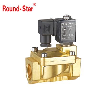 China 1/8' - 2' General Brass Solenoid Valve AC24V 12V 6V Bistable Locking for sale