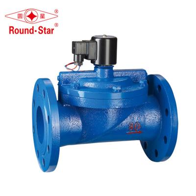 China DFD-80CF General Cast Iron Pilot Operated Diaphragm Valve Washing Machine Solenoid Valve for sale