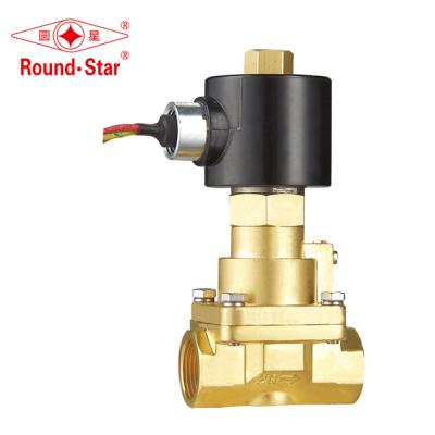 China To be faithful PS-25NK brass pilot how water 1 inch water solenoid valve, normally open, NO for sale