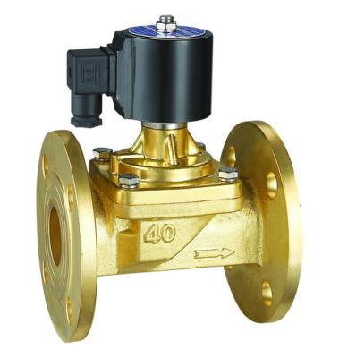 China To Be Faithful RSPS-25F 2 Way Steam High Temperature Solenoid Valve With Brass Flange End Body for sale