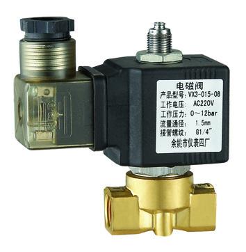 China VX3-015-08 FKM 3 Way General Liquid Solenoid Valve Air Compressor Solenoid Valve for sale