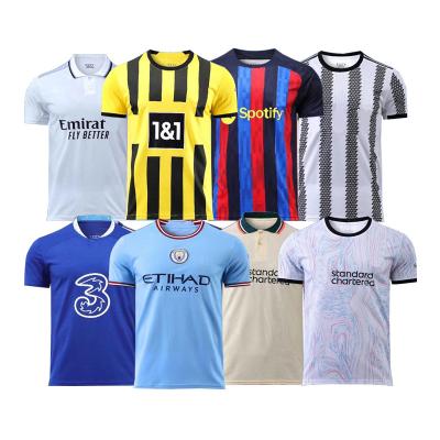 China Quick Dry Manufacturer thai quality custom soccer jersey sublimation soccer uniform set for sale