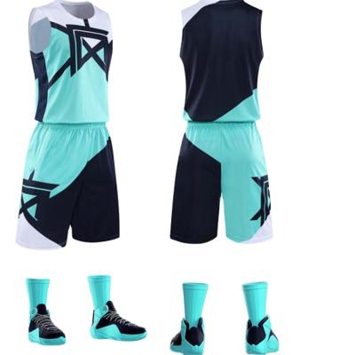 China Good quality QUICK DRY hot selling gym basketball wear men's basketball wear printing basketball wear for sale