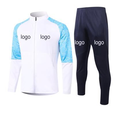 China New Season Quick-Dry Word Club Luxury Team Tracksuits Boys Soccer Men's Fitness Tracksuit Uniform Jacket for sale