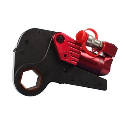 China Construction Fixture Lock Nut Cavity Hex Hydraulic Torque Wrench for sale