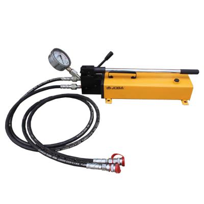 China Industry double tool cp-400 cp-700 small bar press piston 20ton 700 acting oil manual hydraulic hand pump for sale