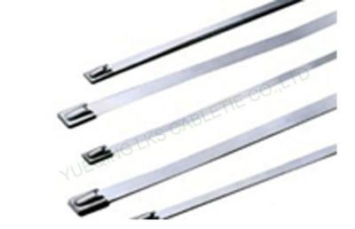 China Outdoor  Metal Reinforced Zip Ties , Ss Wire Ties For Radiation Exposure Condition for sale