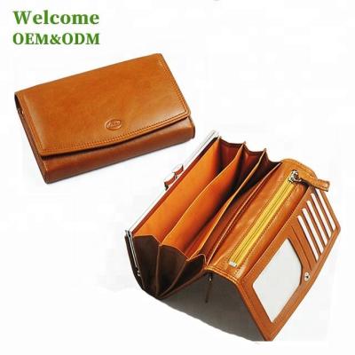 China Fashion New Fashion Women CHILD Women Ladies Even Real Leather Clutches for sale