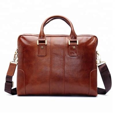 China ISO9001 BSCI LVMH Factory Good Quality Eco-Friendly Leather Men's Business Briefcase Eco-Friendly Bags for sale