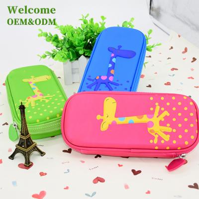 China EVA With Fancy Universal Portable Carrying Compartments Custom Eco-Friendly Eco-Friendly Set Pencil Case for sale