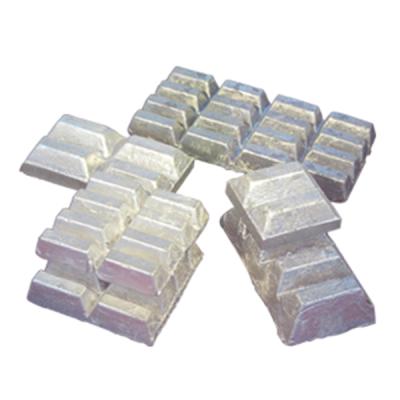 China Metallurgy Industry High Tenacity 99.7% Aluminum Ingot High Tenacity Corrosion Resistance For Construction Transportation for sale