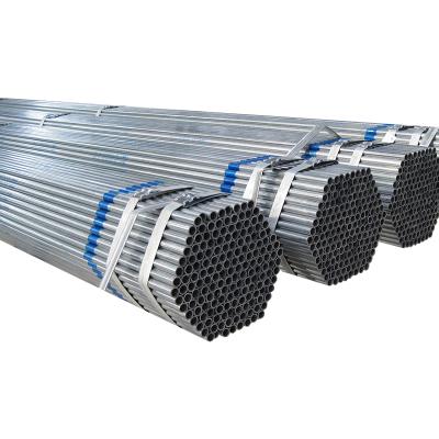 China Direct selling steel seamless/welding/erw hot dip galvanized steel pipe for industrial system round for sale