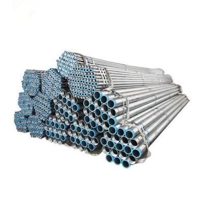 China Hot Dip Galvanized Round Steel Pipe / Gi Pipe Pre Galvanized Steel Pipe Galvanized Tube Round for sale