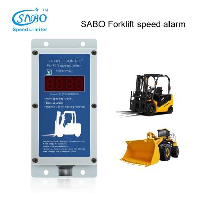 China Overspeed Alarm SABO Forklift Tachograph Vehicle Tape Recording Device with Speed ​​Limiter for sale