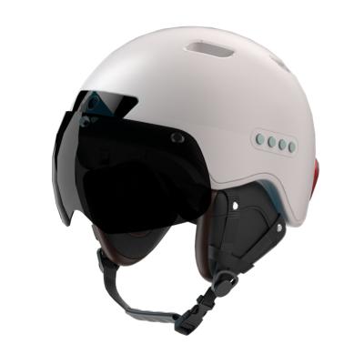 China SEWIER Half Face Helmets Open Smart Electric Scooters Motorcycle Bicycle Electric Riding Helmet With Camera Half-face Helmets for sale