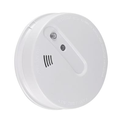 China Factory Price Dustproof Battery Operated Smoke Detector SEWIER Conventional Smoke Detector With Home Security System for sale