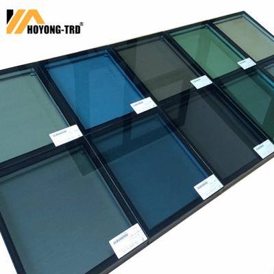 China Single Double Low-E Triple Yard Silver Insulated Glass for sale