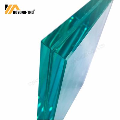 China Yard Thickness 6.38mm-40.28 mm Clear, Low Iron, Float, Annealed Laminated Glass for sale