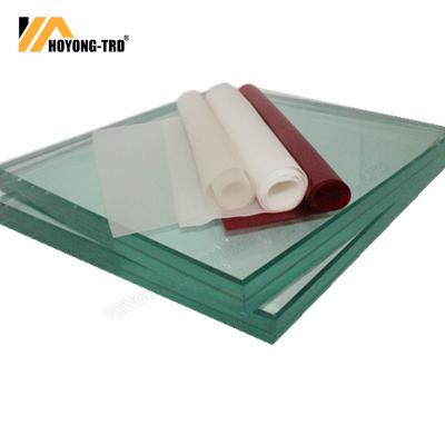 China Yard 6.38mm-40.28 mm Flat / Curved Laminated Glass Panels for sale