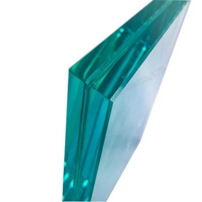 China Unbreakable 6.38mm 10.38 yard tempered 14mm clear PVB SGP laminated laminated glass sheet price glass cost per square foot for sale