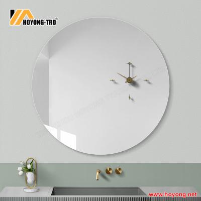 China Courtyard Beveled Mirror Sheet Wall Glass Bathroom Mirror for sale