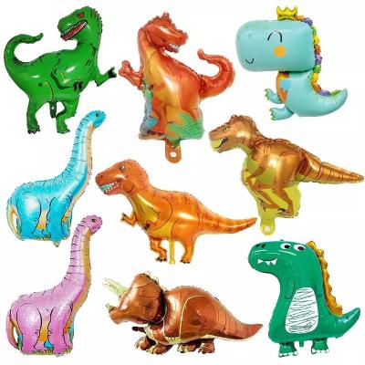 China Wholesale Dinosaur Series Balloons Tyrannosaurus Rex Brontosaurus Charizard Dinosaur Party Theme Decorative Foil Balloon for sale