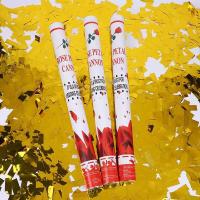 Chine Canon l'épousant tenu dans la main de confettis de noce de décoration de bouton-pression qui respecte l'environnement en gros de confettis pour épouser à vendre
