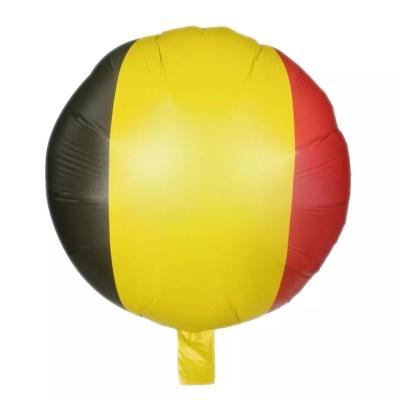 Chine Le drapeau 2022 de nation de coupe du monde de Wholesal a adapté des ballons aux besoins du client d'aluminium de modèle conçoivent 16 pouces 18