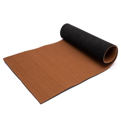 China EVA Boat Deck Flooring 6mm, Eva Synthetic Teak Deck, EVA Faux Teak Sheet Marine Grade for sale