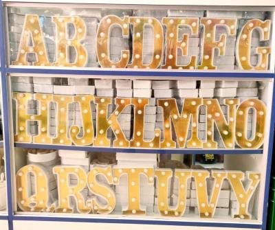 Κίνα Yellow Letter Birthday Party Decoration Items For Celebrating Special Occasions προς πώληση