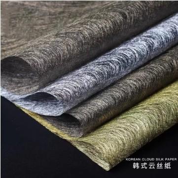 China Cloud silk paper flower packaging material creative bouquet flower packaging paper silk paper floral paper for sale