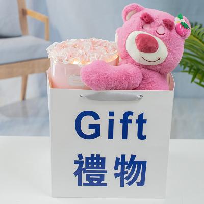 Chine Bouquet de cadeaux de fin d'études, savon pour ours, poupées rose, poupées de déesse, cadeaux d'anniversaire, cadeau de la Saint-Valentin en gros à vendre