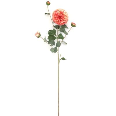 China European style simulation coral Dali flower Dali flower wedding home decoration flower shop bouquet silk flower decoration fake flower for sale