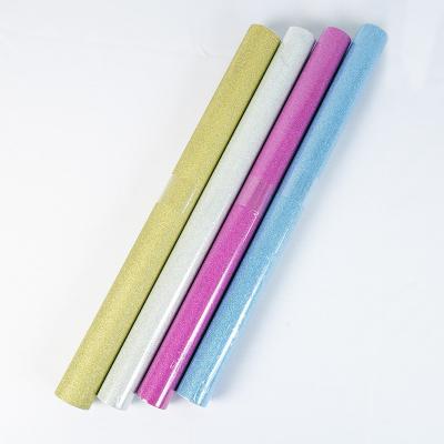 China Glitter Self Adhesive Book Covers 45cm 60cm CPP PVC Plastic Book Cover Roll for sale