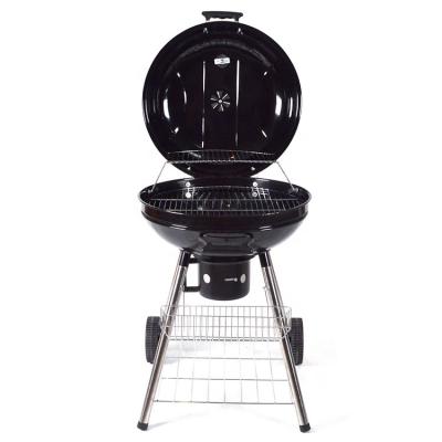 China Easily Assembled BBQ Grills Park Style Black Charcoal Kettle Barbecue Grills for sale